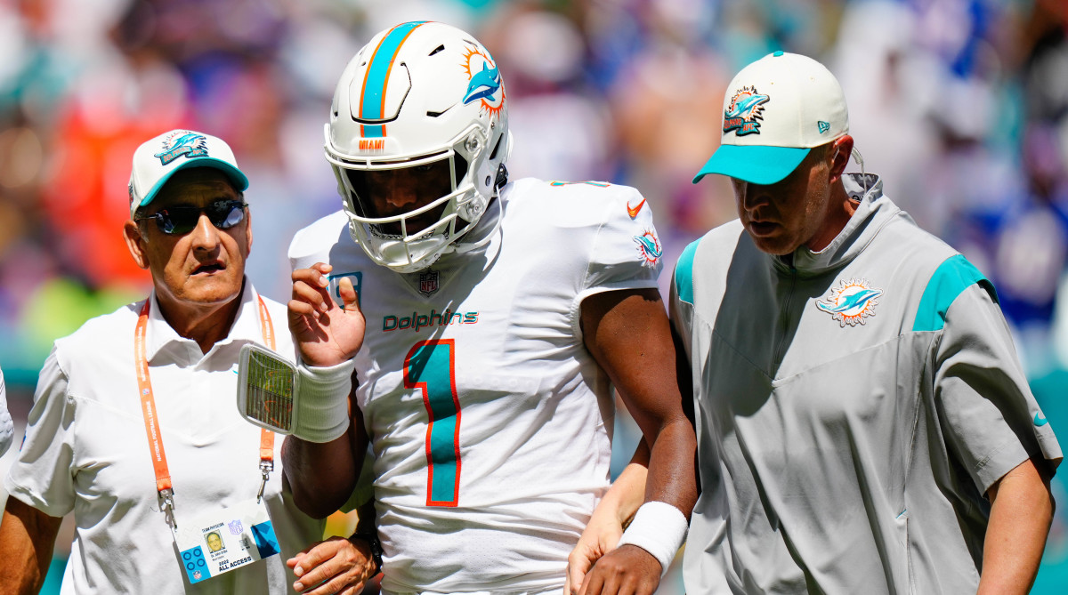 Tagovailoa was ruled out for Week 5 as he’s still in concussion protocol.